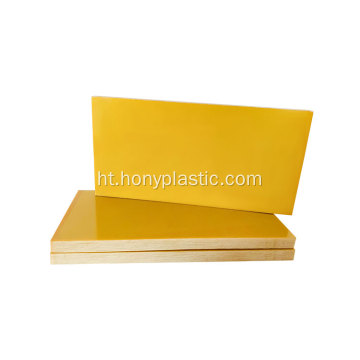 Fiberglass elektrik konpoze G11 Epoxy Cutting Board